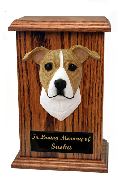 American Staffordshire Terrier (natural) Memorial Urn