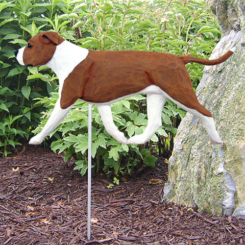 American Staffordshire Terrier (natural) Garden Stake