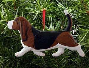 Basset Hound DIG Ornament