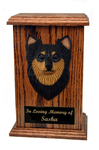 Chihuahua (longhaired) Memorial Urn