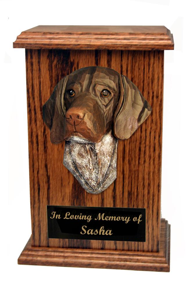 German shorthair Rust and white ,8 by 8, shops for home or garden or memorial