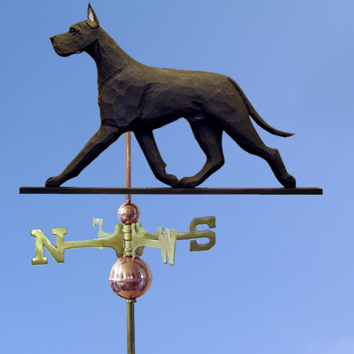 Great Dane Weathervane Michael Park, Woodcarver