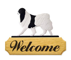 Japanese Chin DIG Welcome Sign