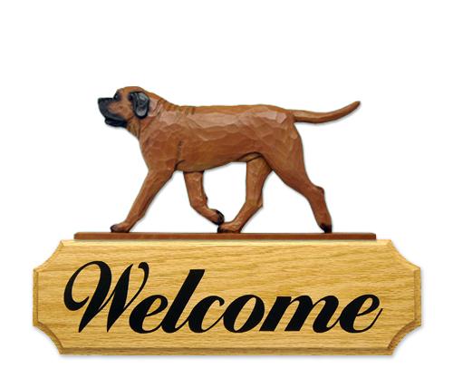 Mastiff DIG Welcome Sign