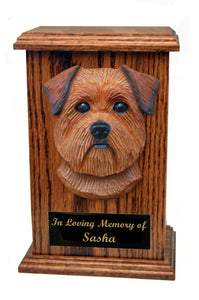 Norfolk Terrier Memorial Urn