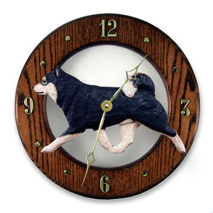 Shiba Inu Wall Clock - Michael Park, Woodcarver