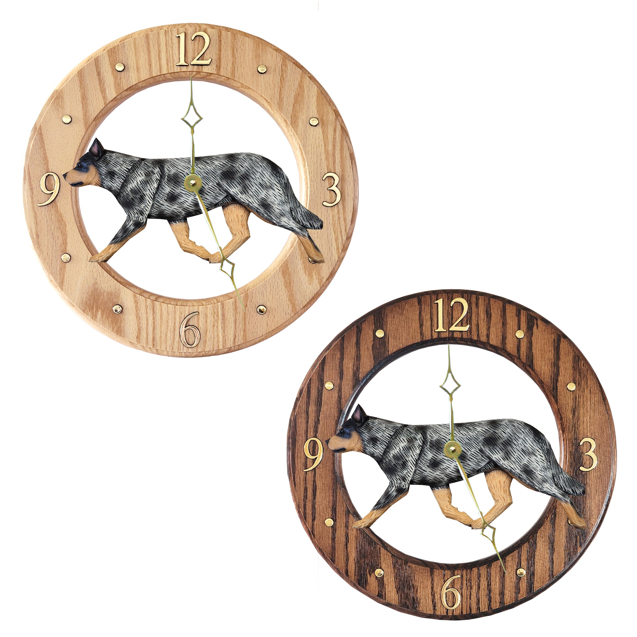 Australian Cattle Dog Wall Clock