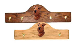 Airedale Coat Rack - Solid Oak