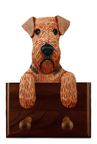 Airedale Leash Holder