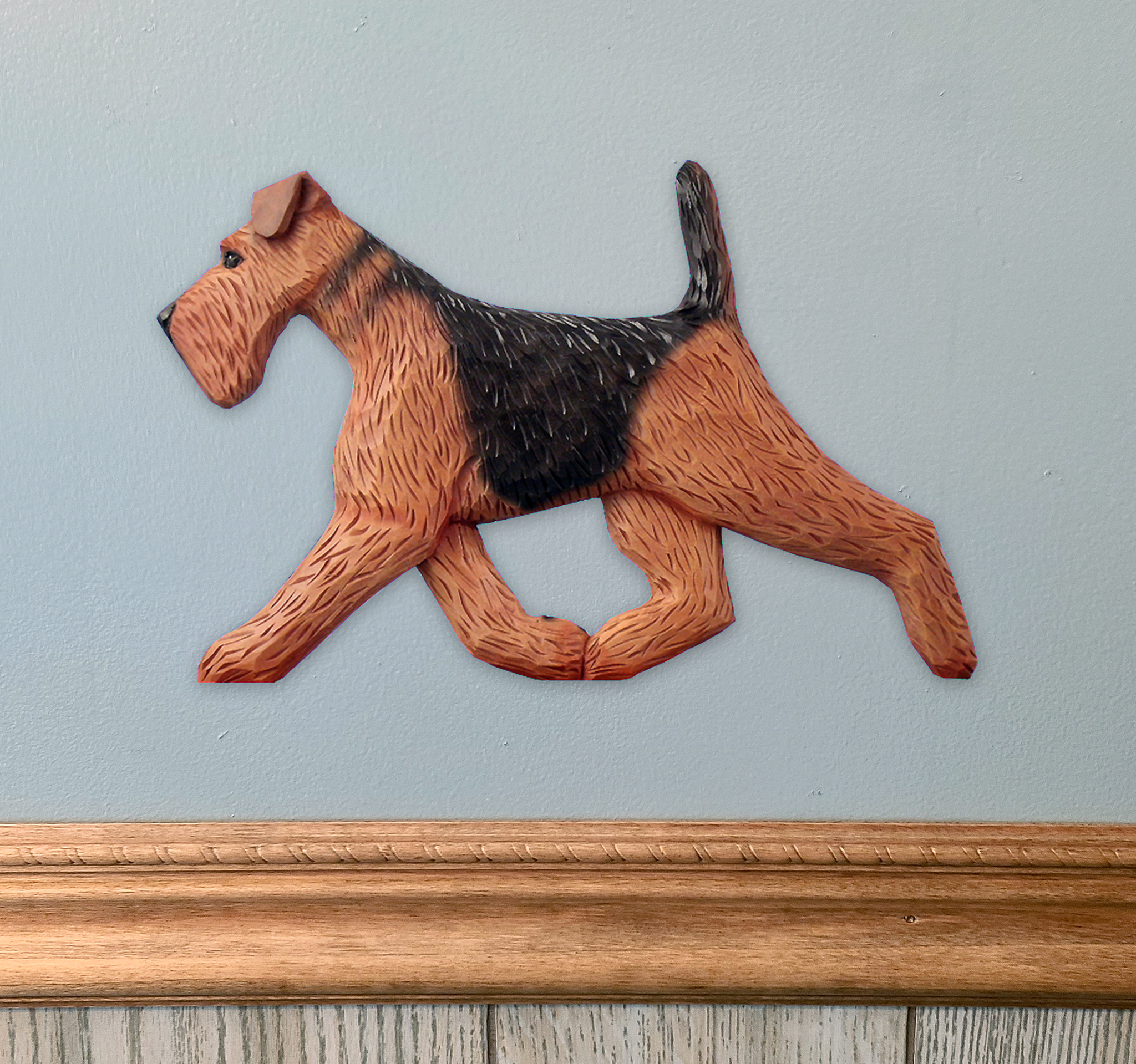 Airedale Wall Sculpture