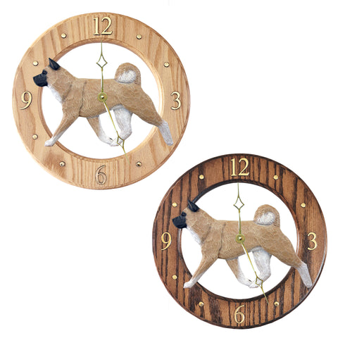 Akita Wall Clock