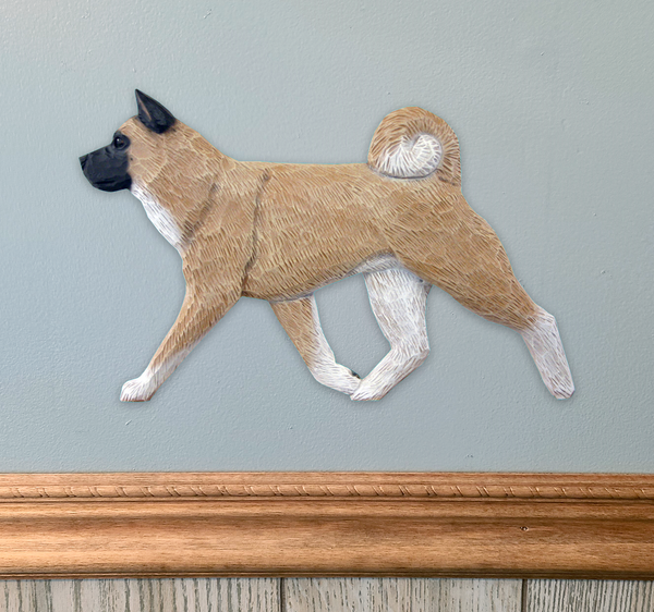 Akita Wall Sculpture