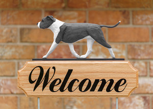 American Staffordshire Terrier (Natural) DIG Welcome Stake