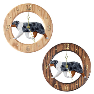 Australian Shepherd Wall Clock