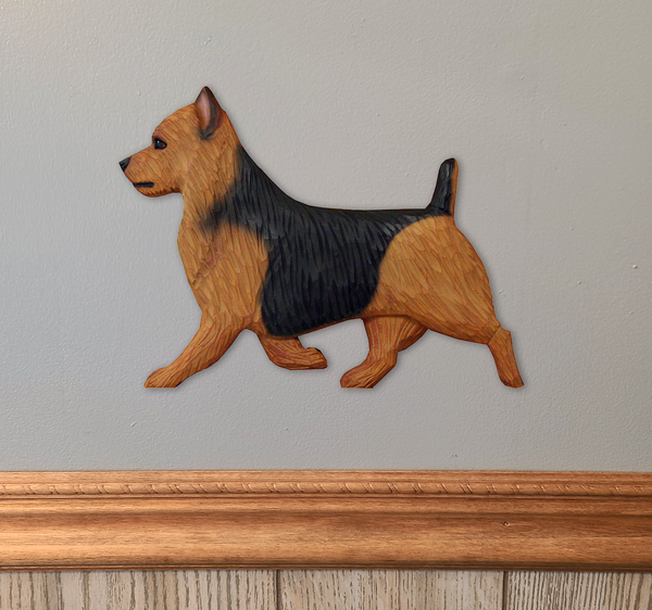 Australian Terrier Wall Sculpture