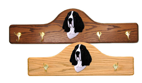 Basset Hound Coat Rack - Solid Oak