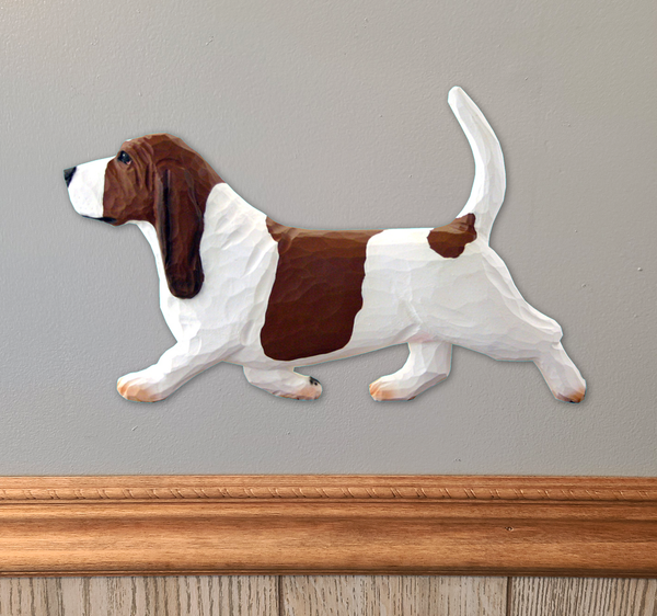 Basset Hound Wall Sculpture