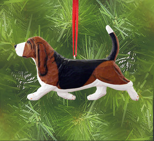 Basset Hound DIG Ornament