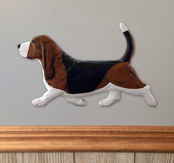 Basset Hound Wall Sculpture