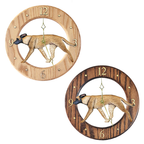 Belgian Malinois Wall Clock