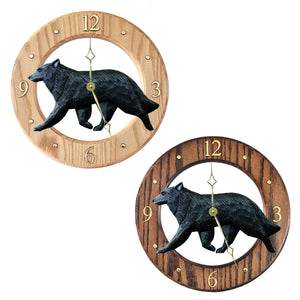 Belgian Sheepdog Wall Clock