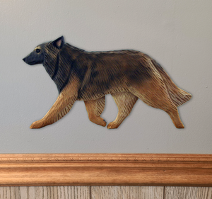 Belgian Tervuren Wall Sculpture