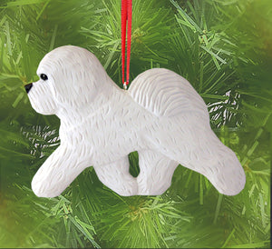 Bichon Frise DIG Ornament