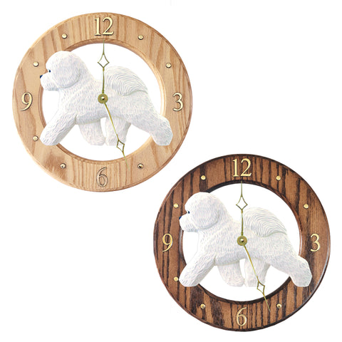 Bichon Frise Wall Clock