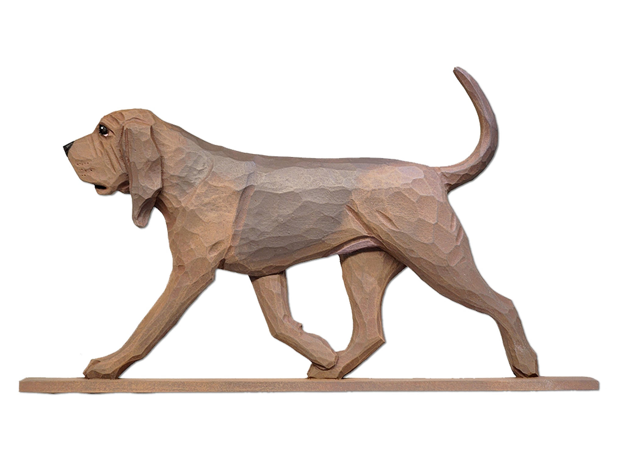Bloodhound DIG (Dog In Gait) Topper – Michael Park, Woodcarver