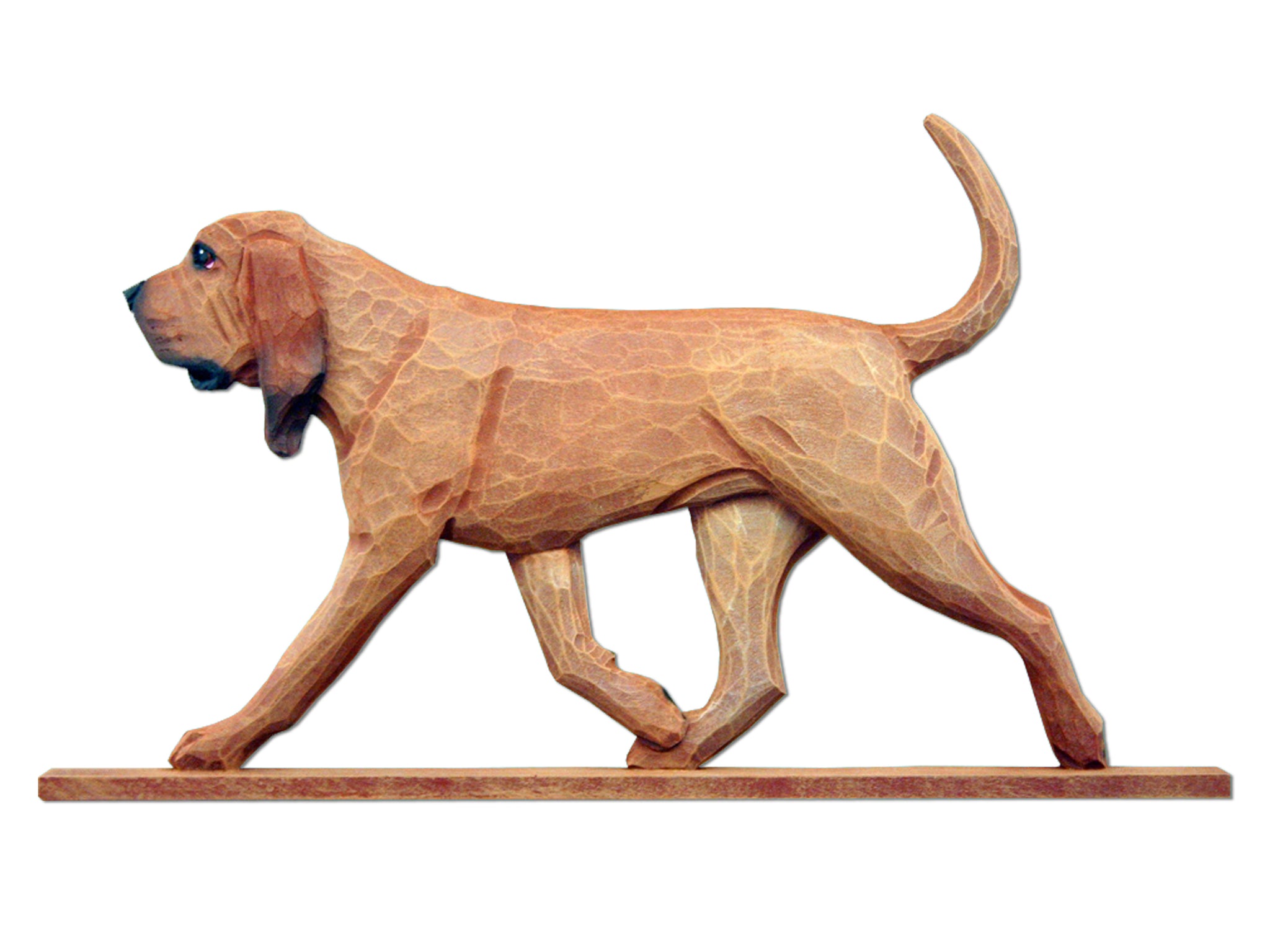 Bloodhound DIG (Dog In Gait) Topper – Michael Park, Woodcarver