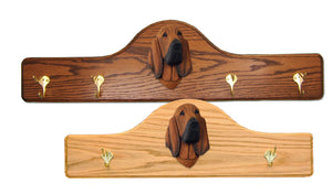 Bloodhound Coat Rack - Solid Oak