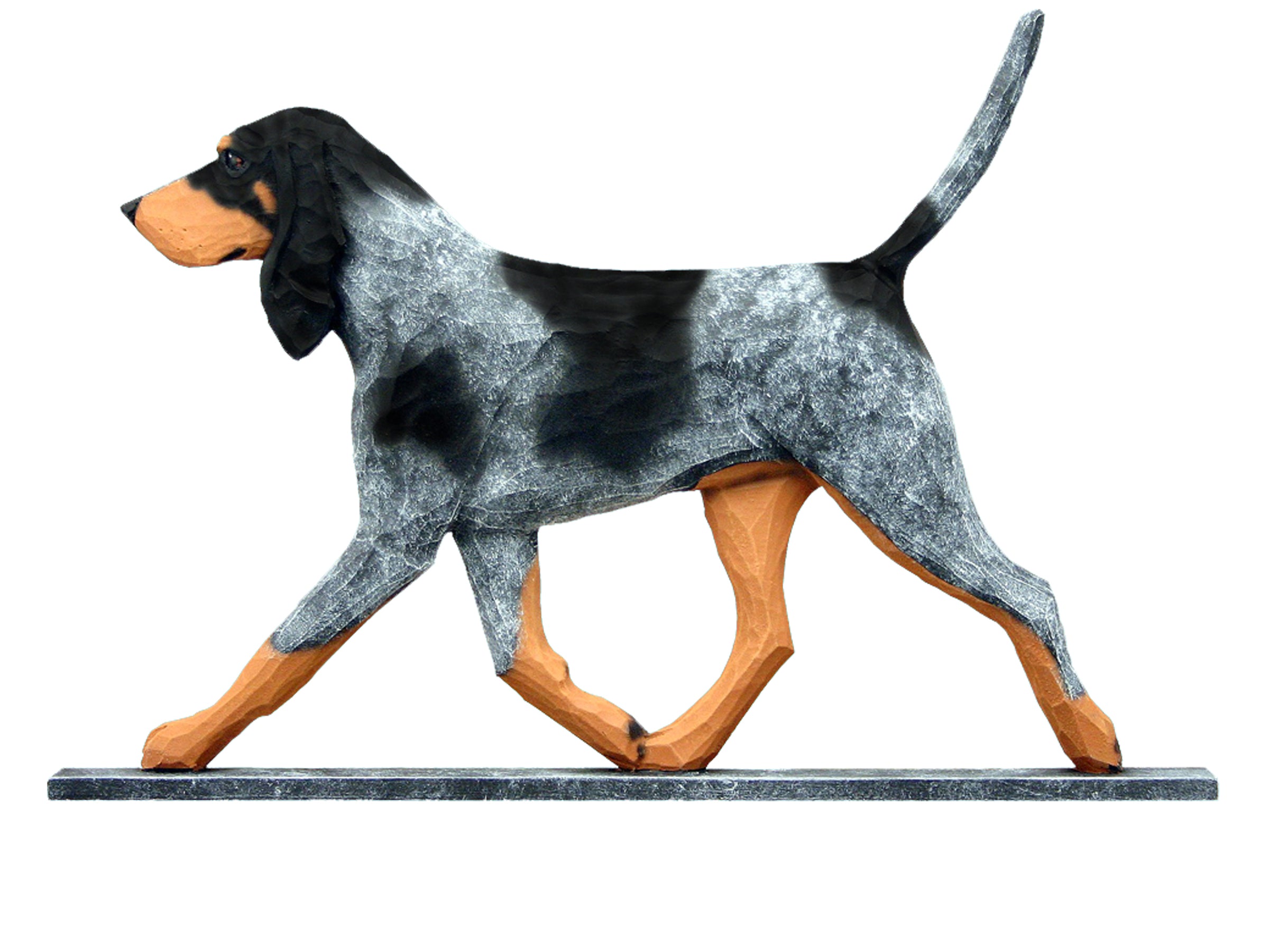 Bluetick Coonhound DIG (Dog In Gait) Topper
