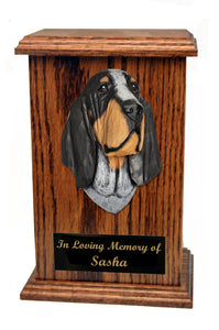 Bluetick Coonhound Memorial Urn