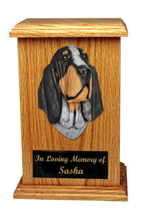 Bluetick Coonhound Memorial Urn