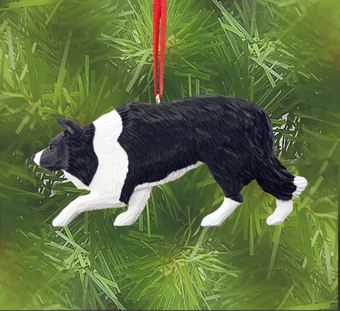 Border Collie DIG Ornament