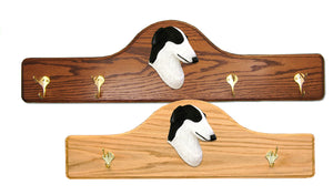 Borzoi Coat Rack - Solid Oak