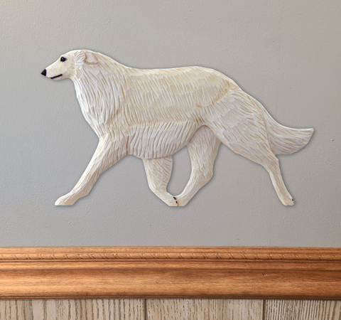Borzoi Wall Sculpture