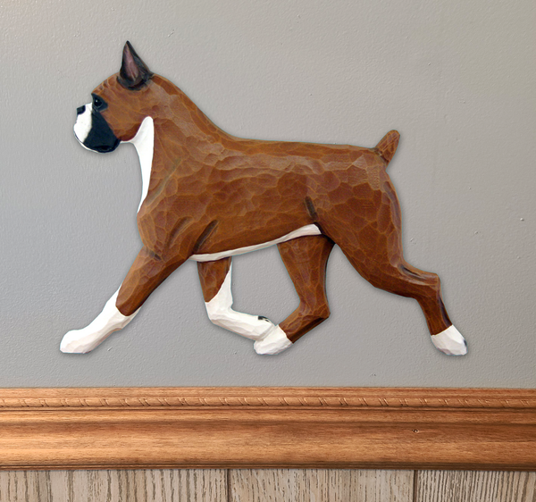 Boxer Wall Sculpture