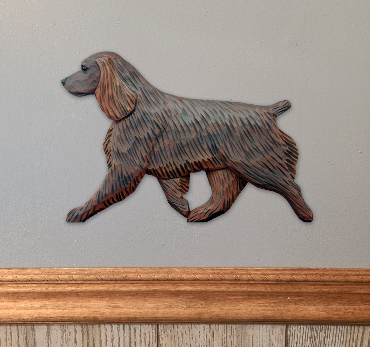 Boykin Wall Sculpture – Michael Park, Woodcarver