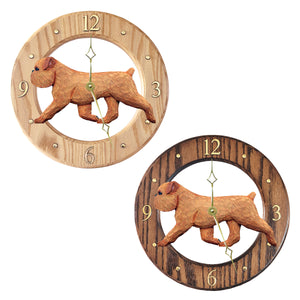 Brussels Griffon (Natural) Wall Clock