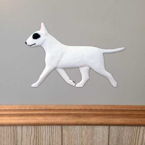 Bull Terrier Wall Sculpture