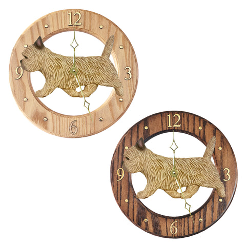 Cairn Terrier Wall Clock