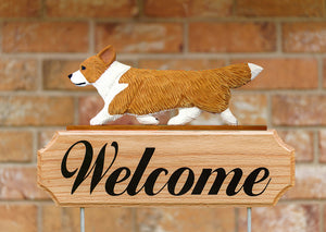 Cardigan Welsh Corgi DIG Welcome Stake