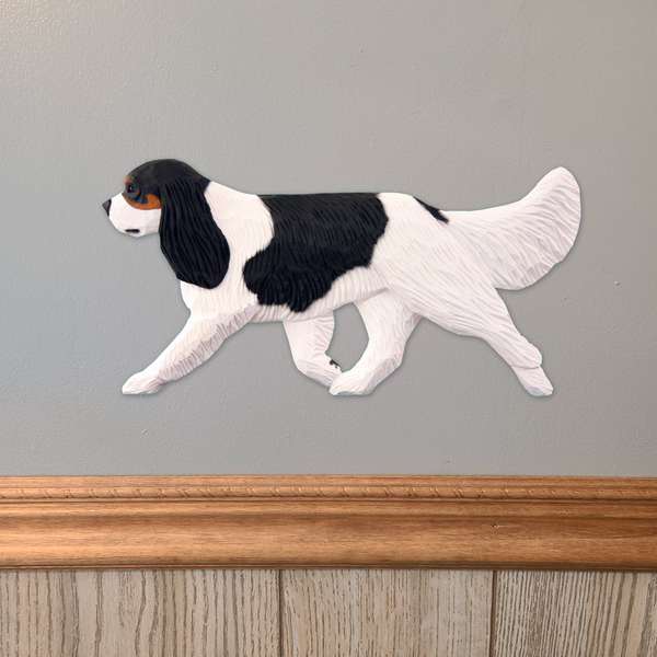 Cavalier King Charles Spaniel Wall Sculpture