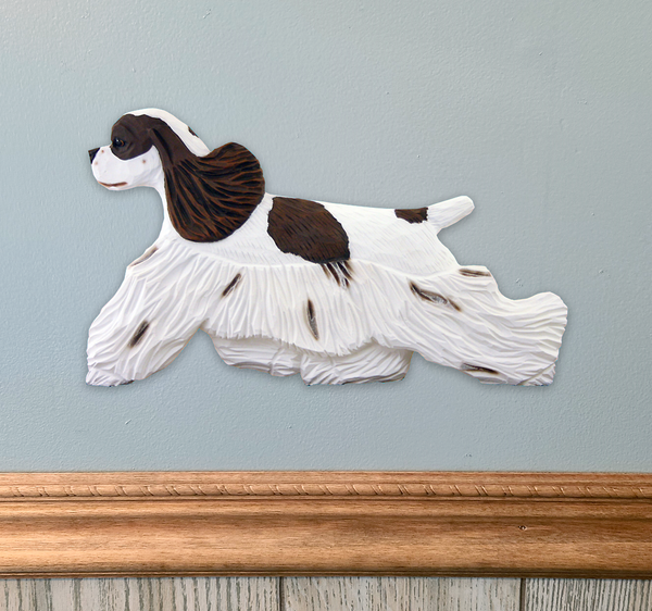 American Cocker Spaniel Wall Sculpture