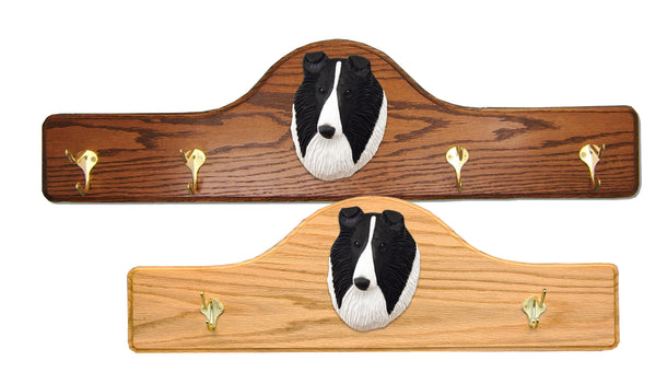 Collie Coat Rack - Solid Oak