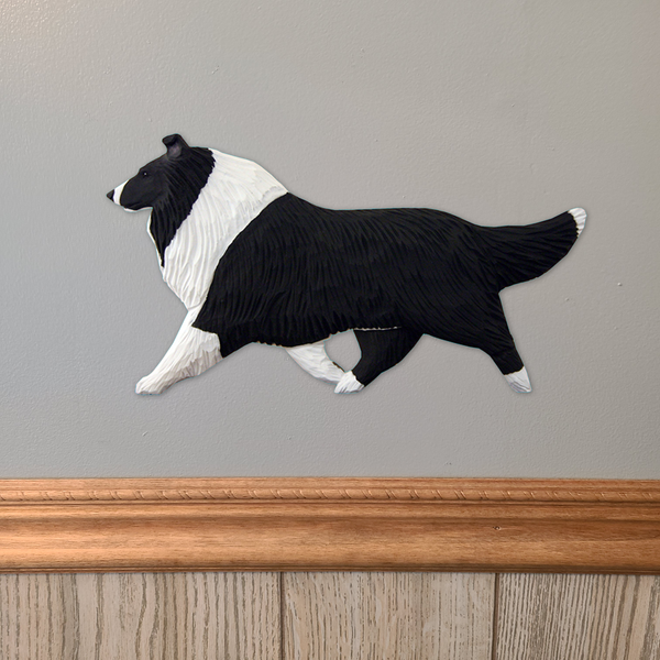 Collie Wall Sculpture