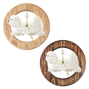 Coton de Tulear Wall Clock