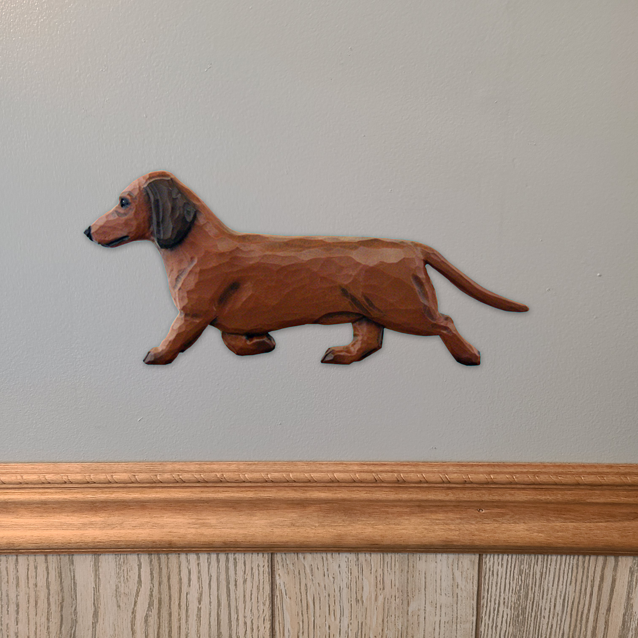 Dachshund (smooth) Wall Sculpture