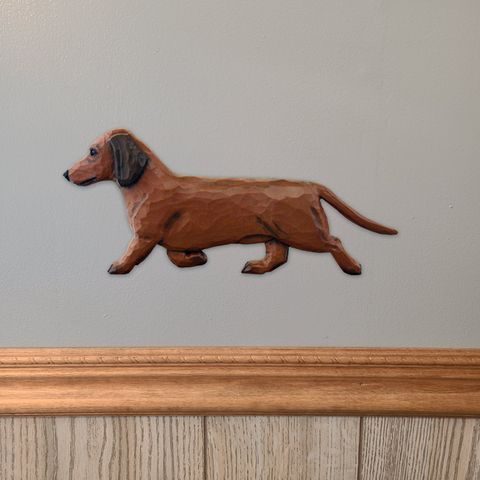 Dachshund (smooth) Wall Sculpture